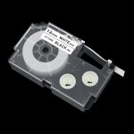 Cinta Casio XR-12WE, PT-12WE (12mmx8m), Compatible - Imagen 5