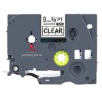 Cinta Brother Tze-121 9mm Negro/Transparente, Compatible - Imagen 2