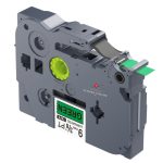 Cinta Brother Tze-721 Tz2-721 9mm Negro/Verde, Compatible - Imagen 4