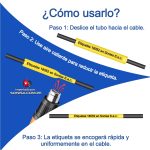 18052 Manga Termocontráctil 6mm Compatible para DYMO - Imagen 3