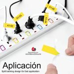 A18491 Nylon flexible 24mm cinta Compatible para DYMO - Imagen 4